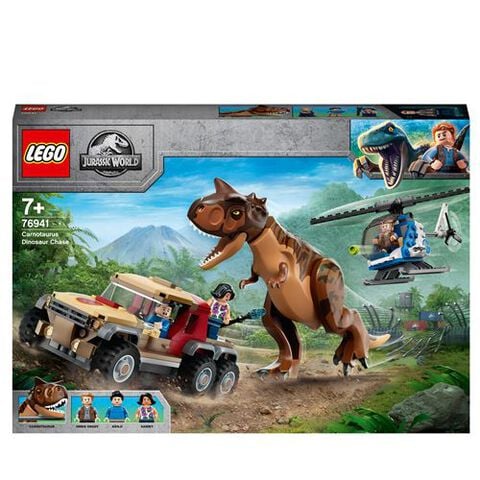 Lego - Jurassic World - La Chasse Du Carnotaurus
